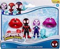 Marvel Spidey and His Amazing Friends Water-Webs Pirate Spin en Pirate Ghost-Spider