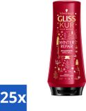 Gliss-Kur Winter Repair Conditioner - Herstelt & Verzorgt - 200 ml - Voordeelverpakking - 25 stuks