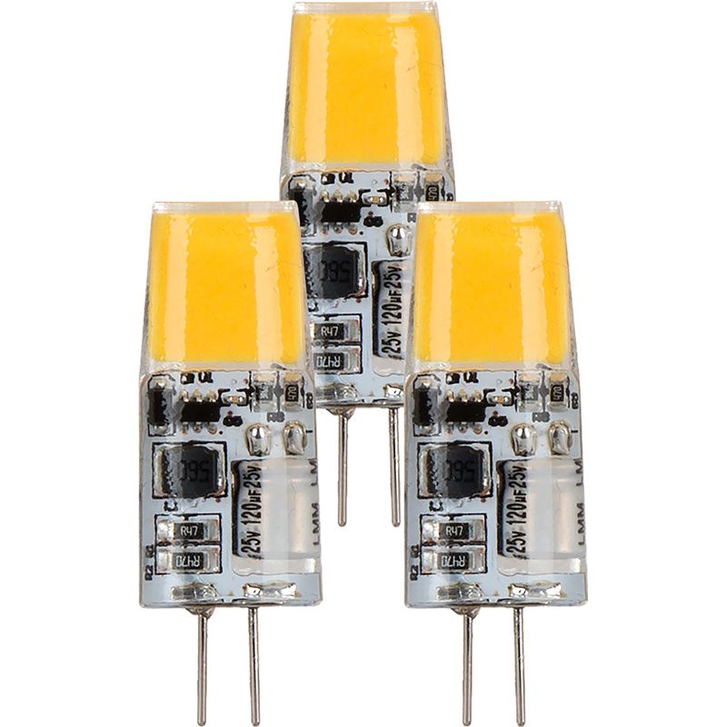 Wessex LED G4 Capsule Lamp - 1.6W - 200lm - 2700K - 3 Pack
