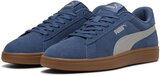 PUMA Smash 3.0 Unisex Sneakers - Dark Indigo-Gray Echo-Gum - Size 40
