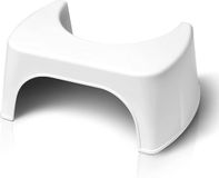 WELL CARE Toilet Stool Toiletkruk - Toiletkrukje voor volwassenen - Fysiologische voetsteun - Maakt Squatty positionering mogelijk tegen verstoppingen