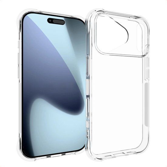 imoshion Hoesje - Geschikt voor Apple iPhone 17 Pro - Shockproof Case - Transparant
