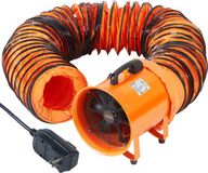 Vevor Bouwventilator 365W AC motor 2810 rpm 1214 L/s (2574 CFM) met 10m slang
