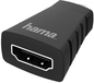 Hama HDMI Adapter - Micro HDMI (Male) to HDMI (Female) - 4K - Black