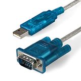StarTech 91cm 1-Port USB naar Seriële RS232 DB9 Adapter, M/M (ICUSB232SM3)