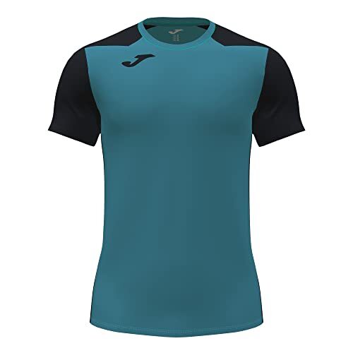 Joma T-shirt met korte mouwen II zwart turquoise, 10223.725.L