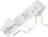 Ginger Ray Sjerp Mummy to be Blanc - babyshower