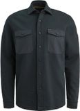 PME Legend Heren hemd Lange mouw Regular Fit Marine XL