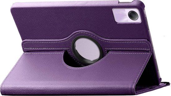 iMoshion 360° Draaibare Bookcase - Geschikt voor Xiaomi Redmi Pad SE - Paars