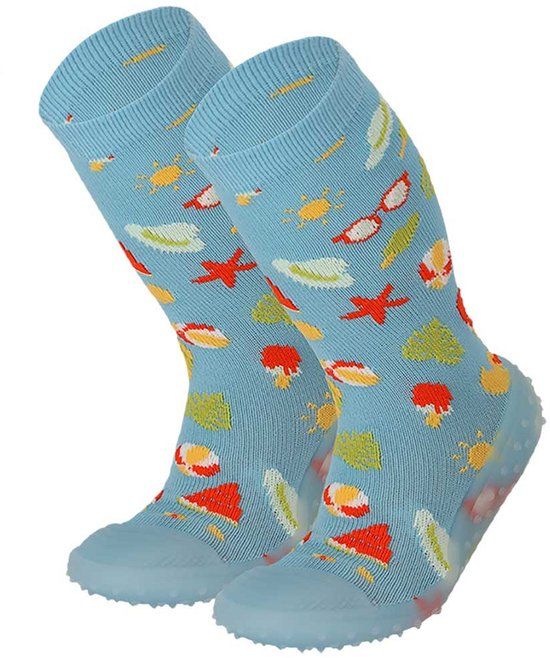 Morethansocks Watersokken kids Unisex Licht blauw
