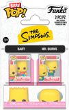 Funko Simpsons Bitty POP! Vinyl Figuur 2-Pack B & Mr. B 2 cm Mini-Figuur
