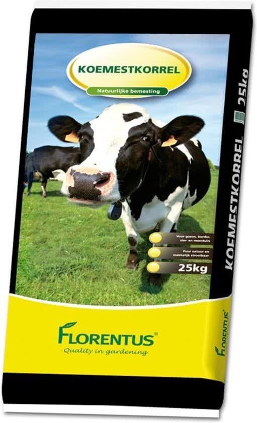 Florentus Koemestkorrels 25 kg 100% biologische koemestkorrels