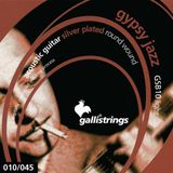 Galli Strings Galli GSB10 Gypsy Jazz Gitaarsnaren met Bal-Einde (10-45) Light