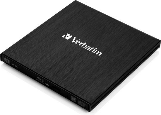 Verbatim External Slimline Blu-Ray RW - Black