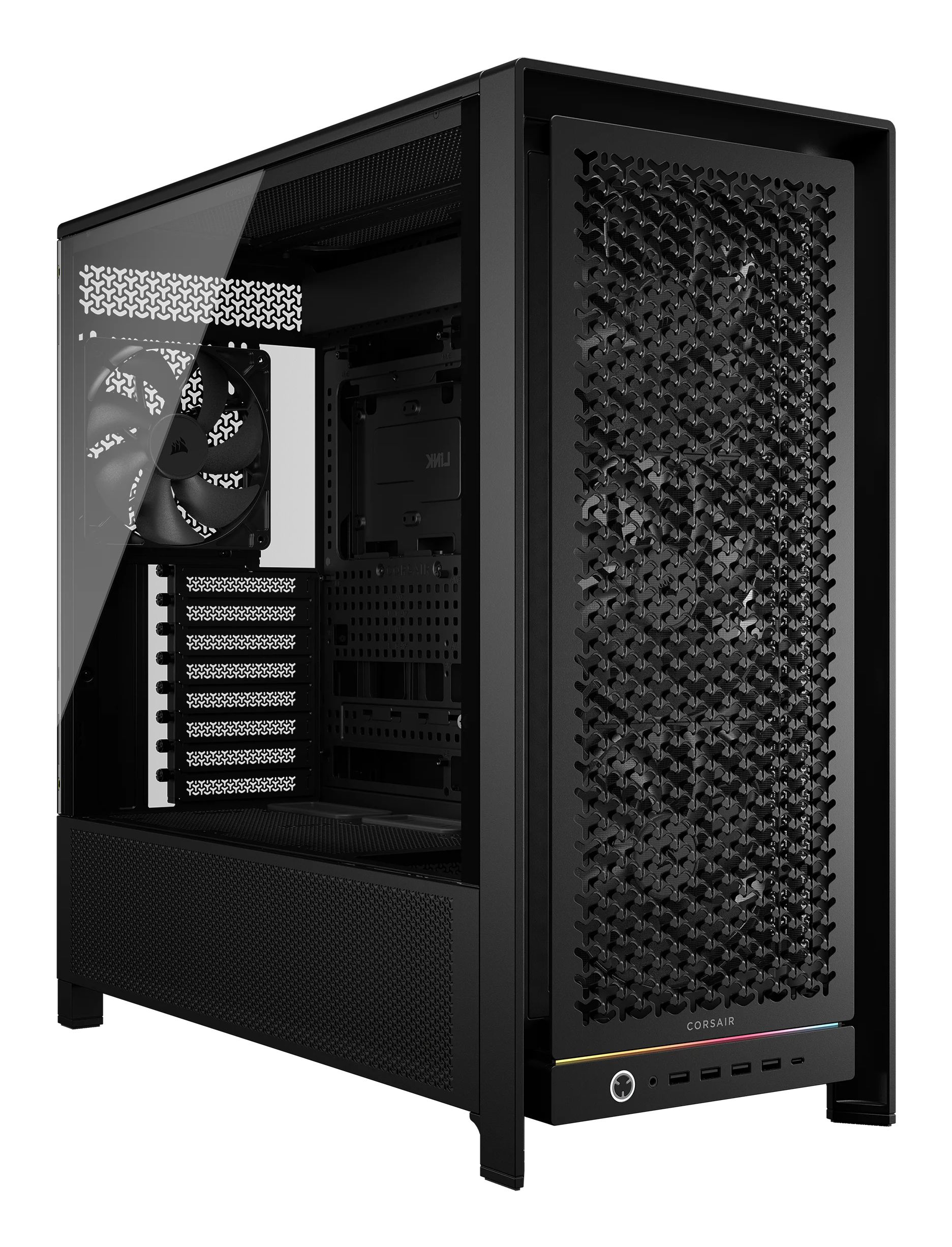 Corsair FRAME 5000D RS Midi Tower Zwart PC Case
