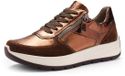 Ara 12-25112-03 Dames Sneakers Bruin Leer Maat 40