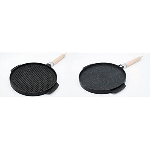 M-A-G Grillpan rond dubbel, 36 cm - 8056147350074