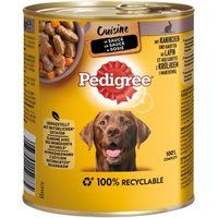 Pedigree Pedigree natvoer hond Adult Cuisine in saus Konijn 12x800 g