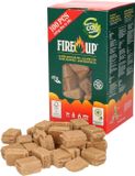 Fire-up Barbecue aanmaakblokjes - 200x - bruin - reukloos - niet giftig - BBQ