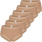 sloggi Slip midi femme 6 pièces 24/7 Coton Dentelle