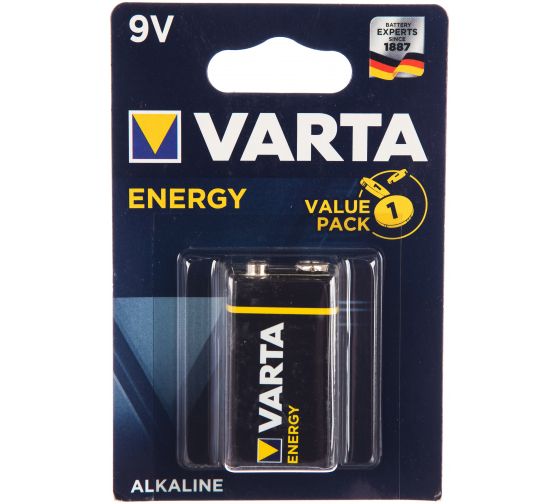 Varta Energy 9V - Alkaline - 9 Volt - Blauw