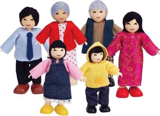 Hape Happy Familie Aziaat