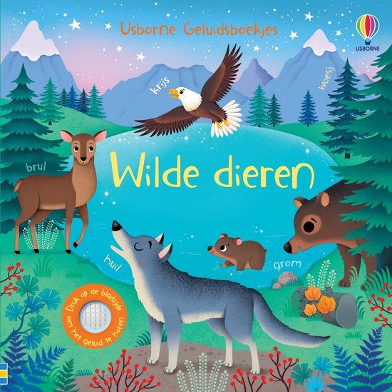 Geluidsboekje Usborne Geluidsboekje – Wilde dieren