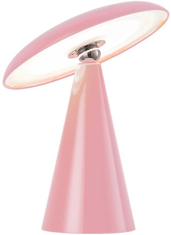 Leitmotiv Tafellamp Phoebe Led - Lichtroze - Ø23cm