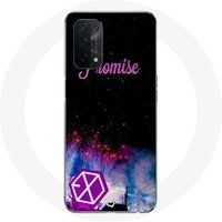Oppo K-pop Logo Song Belofte Maniacase Case voor Oppo A74 5G