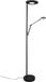 TRIO LEUCHTEN Vloerlamp Barrie - Zwart | Staande lamp | Metaal