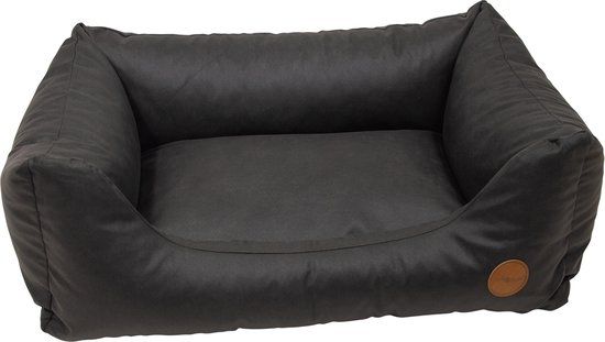 Jack and Vanilla - Timeless Classy Sofa - Hondenmand - Zwart - 80x60x25 cm