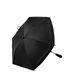 Bambisol Parasol, universele kinderwagen, UV-bescherming, UPF 50+, dubbele gewrichten, zwart BE