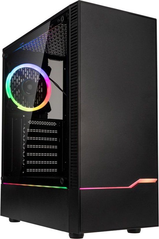 Kolink INSPIRE K9 Midi-tower Gaming-behuizing Zwart