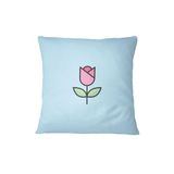 Bona Basics, Decoratieve kussenhoes, Lichtblauw, 60x60 cm
