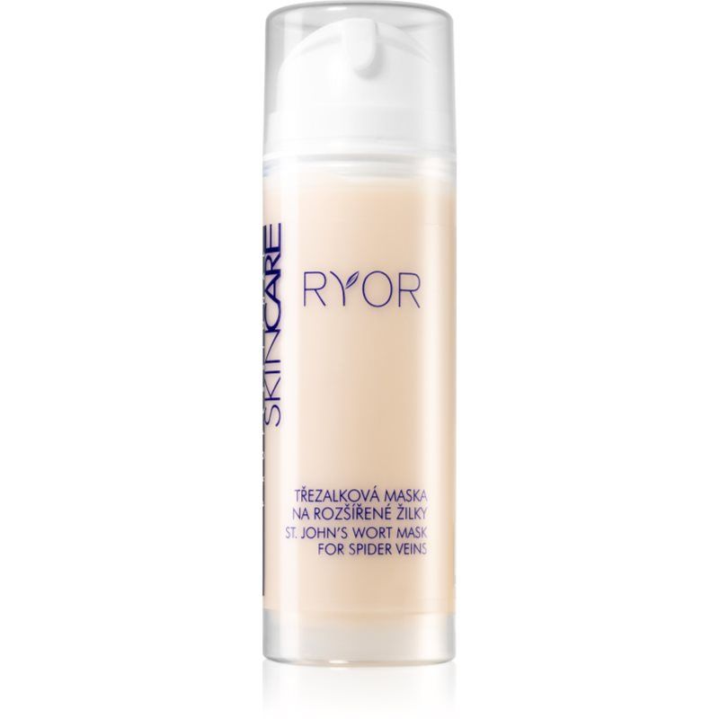RYOR Skin Care maseczka z dziurawcem i rutyną na rozszerzone i popękane naczynka 150 ml