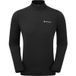 Montane Dart Xt Zip Neck, heren, zwart