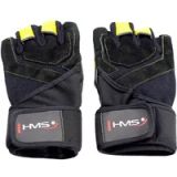 HMS RST01 - Fitness Handschoenen - Zwart/Geel - Heren - Maat L
