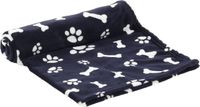 Flamingo Zuma - Deken Honden;katten - Fleece Deken Zuma Donkerblauw Bot/ Poot 70x100cm