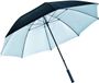 Longridge Golfparaplu UV-bescherming Zwart/Zilver