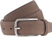 Vanzetti Leren Riem Leather Belt W100 Camel Lichtbruin