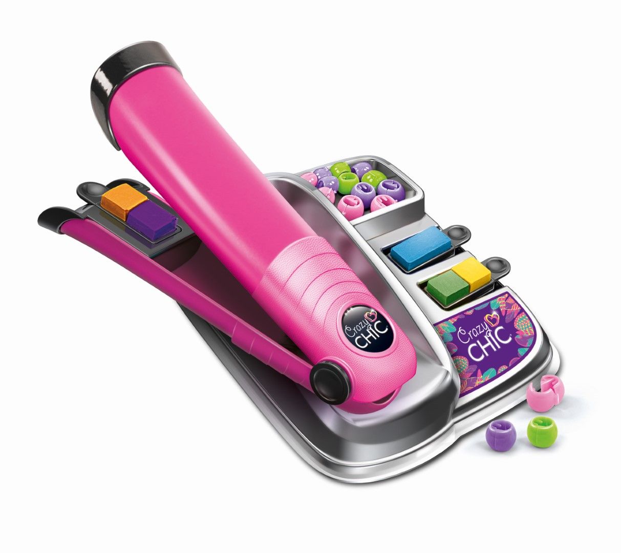 Clementoni Crazy Chic Trendy Hairstyle - Hair Styling Set for Kids