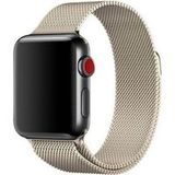 WiWu Milanese band voor de Apple Watch | 38/40/41/42 mm - Champagne
