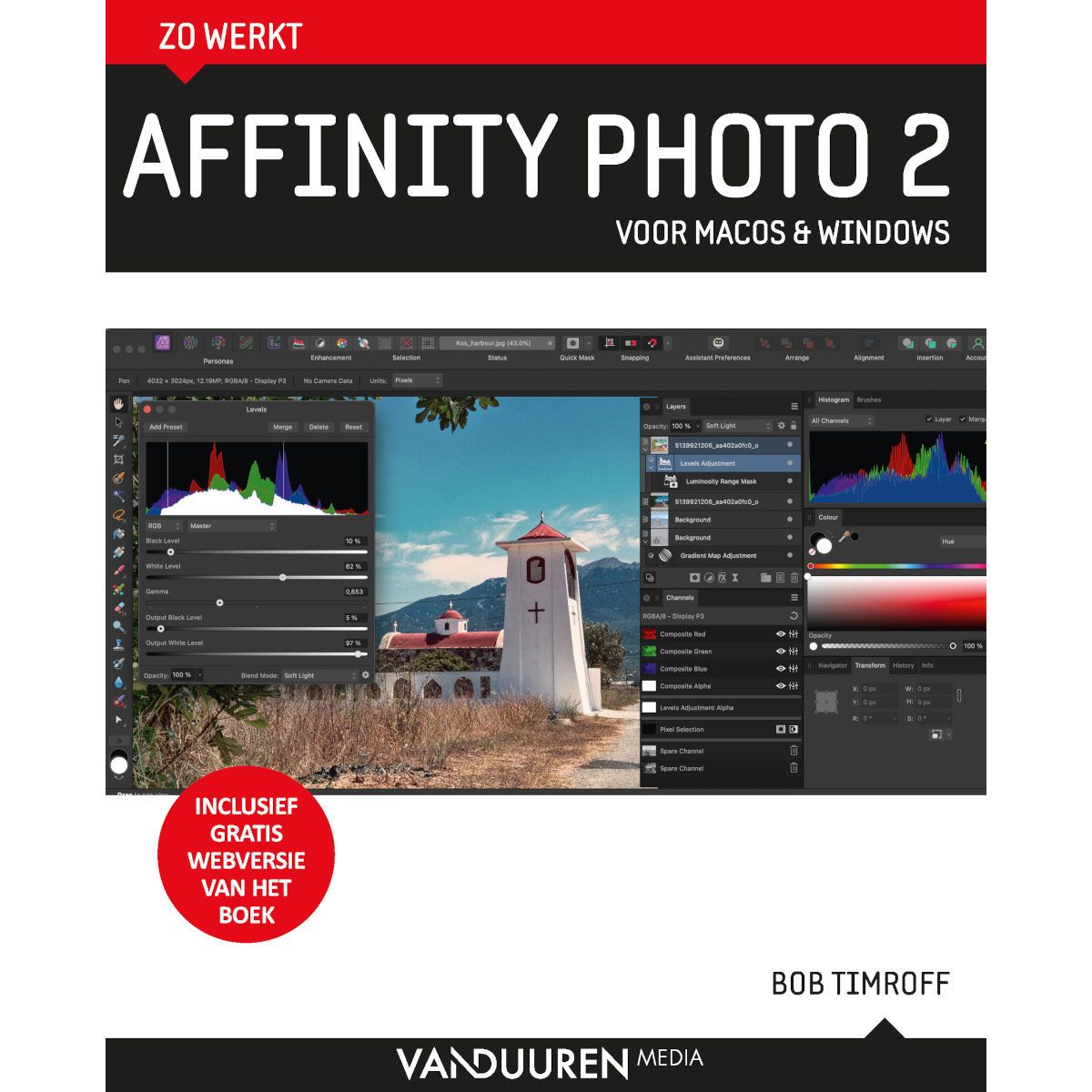 Boeken Zo werkt Affinity Photo 2 - Bob Timroff - 9789463562973