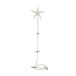 Je Cherche une Idée ME2429 ketting met vanger, metaal + PP, wit, 44,5 x 5,6 cm