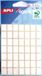 Agipa witte etiketten 9 x 13 mm