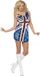 Fever Smiffy's Fever All that Glitters Rule Britannia Kostuum Dames Blauw Polyester Maat L