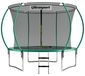 Tuintrampoline Ø 384 cm - Complete set - Met veiligheidsnet en ladder