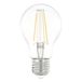 EGLO E27-ledlamp, gloeilamp 7 watt (komt overeen met 60 watt), 806 lumen, 2700 Kelvin, warm wit, helder glas, A60, Ø 6 cm