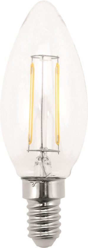 Prilux ‘fiSENSE FLAME’ LED filament kaarslamp E14 2,5W 2700K