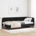 Maison Exclusive - Cadre de lit d'angle noir 90 x 200 cm velours
